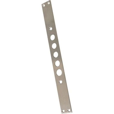 FERROGLIERA per SERRATURE MOIA porte blindate da infilare 614/654 cromata