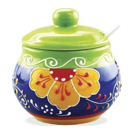 Maestro Traditions sucrier blanc design contemporain 10,5 cm