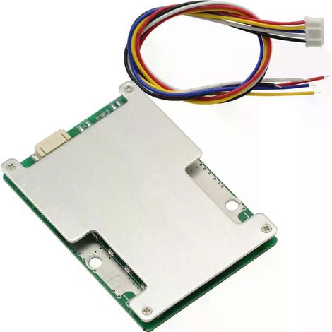 Carte de protection et module de charge équilibré pour batterie lithium-fer-phosphate LiFePO4 4S 12V 800A max., compatible Arduino, voiture et moto. (1/5)