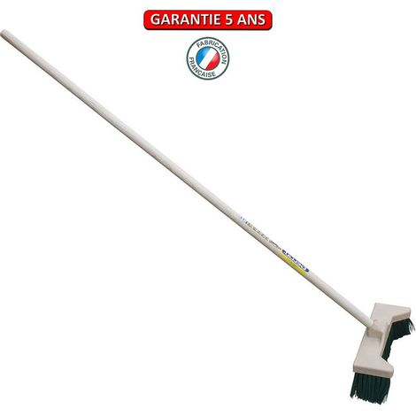 BALDOZER 32 cm Seitenzinkenbesen mit 1,50 m Stiel OUTILS PERRIN