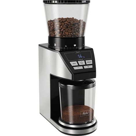 Molinillo de Café Melitta Calibra 1027-01 Muelas Cónicas 39 Grados de Molienda Báscula