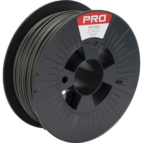 Filament pour imprimante 3D RS PRO, PLA mat, Ø 2.85mm, Noir mat, 1kg, FDM ( Prix pour 1 ) (1/3)
