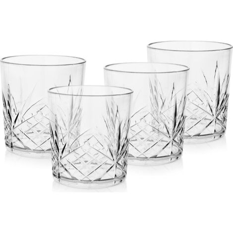 CHARISMA vaso de plástico 350 ml 4 uds.