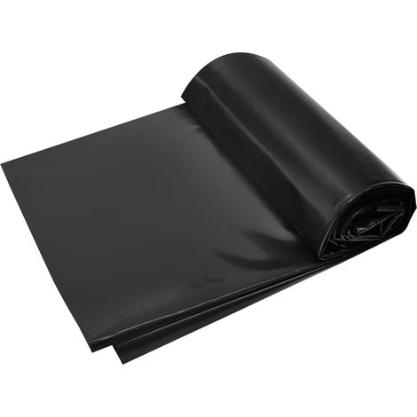 Adroiteet Teichfolie 3 x 3 m, 0,5 mm starke HDPE-Fischteichfolie, Teichfolien für Gartenteiche, Koiteiche, Gartenbrunnen, Wasserfälle (1/5)