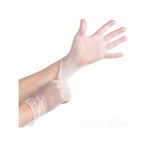 Guantes de TPE, aptos para la industria alimentaria y de higiene, paquete de 100 guantes - Talla L