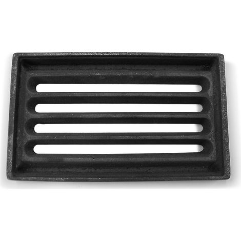 Grille à cendres pour poêles à cheminée Diamant GD 8 Select de Gerco - fonte - dimensions d'encastrement parfaitement adaptées (1/2)