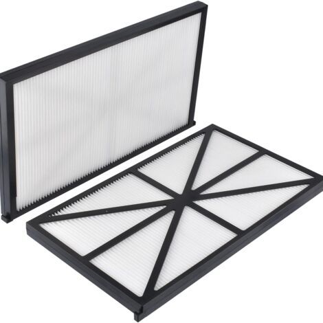 Lot de 2 Panneaux Filtres pour Robot Tiger Shark - RCX70101PAK2 - Noir (1/5)