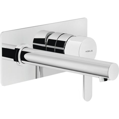 Nobili ABC Series Mitigeur de lavabo encastré AB87198CR  Chromé - Laiton