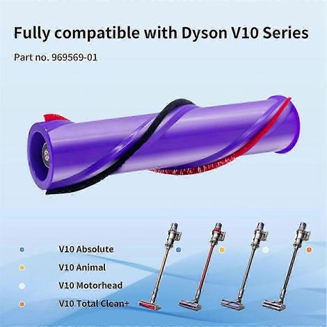 Brosse rotative pour aspirateur sans fil Dyson V10 Absolute, V10 Animal et V10 Total Clean+ - Édition de remplacement 0624()