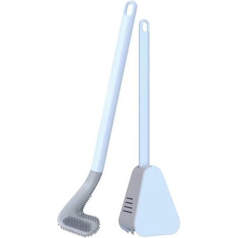 Brosse WC en forme de club de golf (avec socle) — Design à long manche, idéale pour salles de bain et toilettes (1/4)