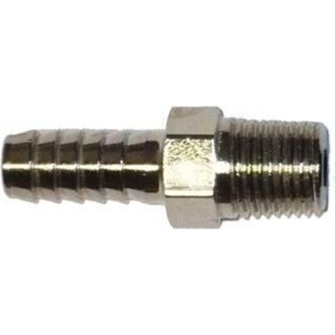 Embout, raccord tuyau de 8 mm filetage male 3/8