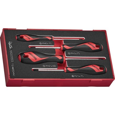 TEAMD04N1 SET CACCIAVITI A CROCE, 4 PEZZI - L-285460101