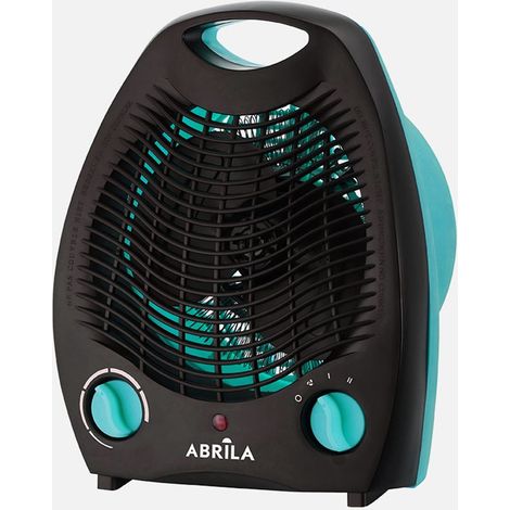 Chauffage soufflant électrique Lubian Turquoise/Noir 2000W 26cm