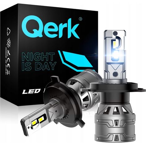 LED-Lampen H4 qerk E4 Nachrüstversion 120W 6000K starke CAN-Bus-Abschaltung (1/5)