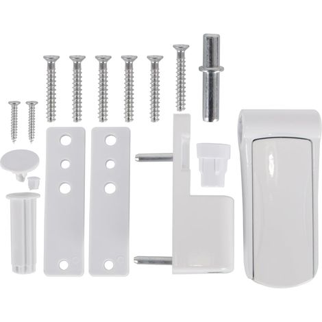 Charnière de porte réglable en aluminium, porte à double vitrage en PVC, charnière en aluminium robuste (1/5)