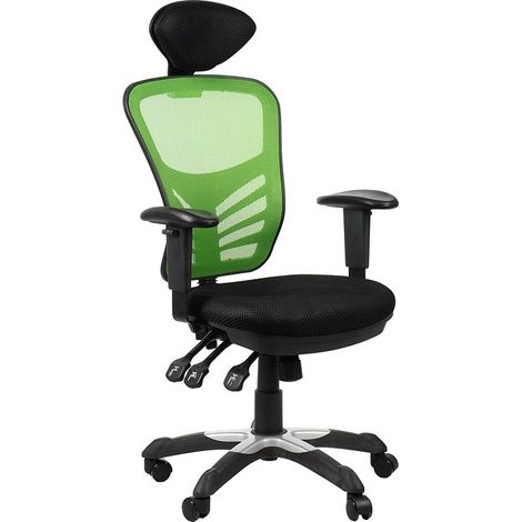 Silla giratoria HG-0001H VERDE (1/5)