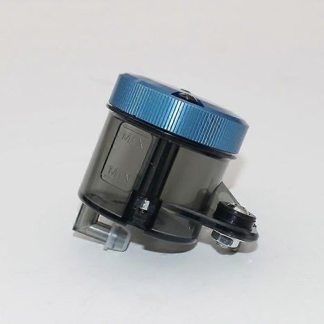 Pot d'huile de frein de moto, godet d'huile modifié, grand godet d'huile à poussoir direct, couvercle de godet d'huile modifié CNC (1 bleu clair) (1/5)