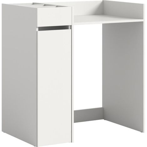 Free Waschmaschinenschrank 1 Schublade, 5 Regale Weiß.