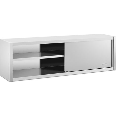 Pensile in acciaio inox 200 x 45 cm 30 kg 140005001