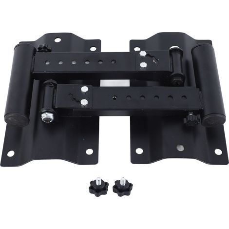 1 paire de supports muraux pour enceintes surround, angle réglable professionnel, supportant jusqu'à 50 kg.