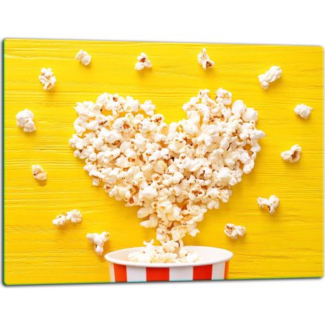 Tagliere della lastra di vetro 52x40 cuore (1/5)