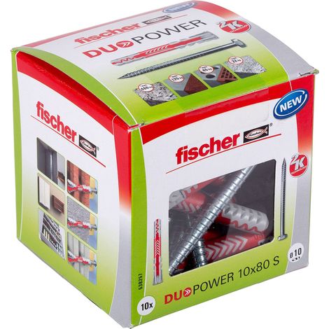 Fischer 538257 DUOPOWER 10x80 S LD Tassello a 2 componenti 80 mm 10 mm 10 pz.
