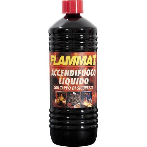 12 CONF. FLAMMAT ACCENDIFUOCO LIQUIDO DA LT.1 PER BARBECUE CAMINI STUFE