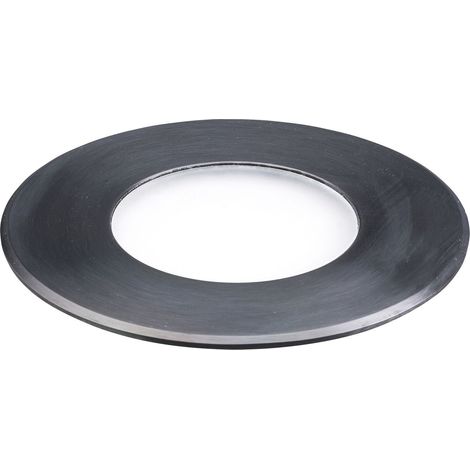 Encastré de sol extérieur ZEPH 2 SLIM 24V rond anthracite non percée 3000K 292lm 3x2W - EUROPOLE - 56162NAN