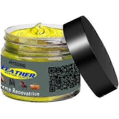 50 g de mastic épais pour réparer le cuir, pour combler les trous, les éraflures, les fissures et les rayures. (1/5)