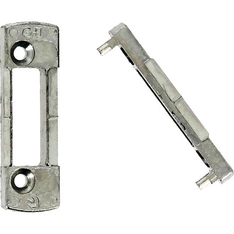 Ferco – Gâche pour crémone PVC ferGUard – Adaptation directe aux profils courants – Protection contre la corrosion – E187493501