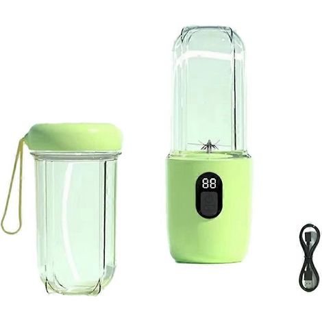 Tragbarer Zitrusentsafterbecher - USB-wiederaufladbar, multifunktional, hochwertig, ideal für Reisen und Outdoor-Aktivitäten, leicht zu reinigen, perfekt für den Gebrauch zu Hause. (1/5)