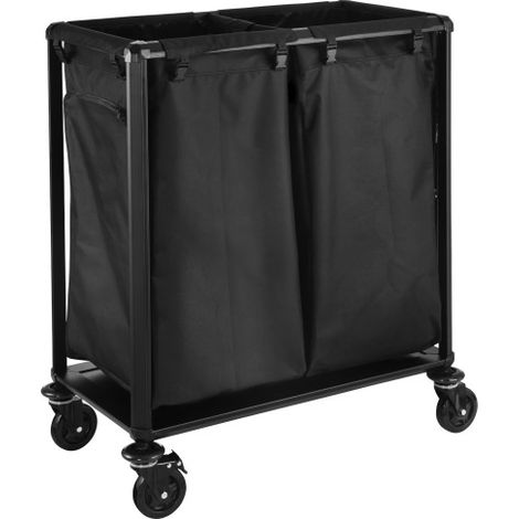 Chariot à linge double 115 x 54 x 87 cm acier ABS plastique polyester - Was Germany (1/2)
