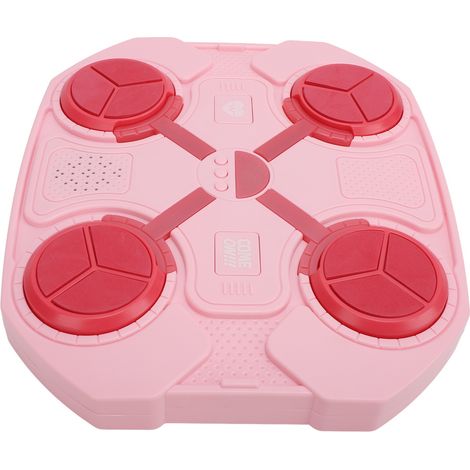 Machine de boxe musicale Bluetooth murale, cible de frappe électronique avec gants pour adultes, couleur rose. (1/5)