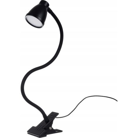 northix Lampes Bureaux Flexibles noir USB 5W 360°