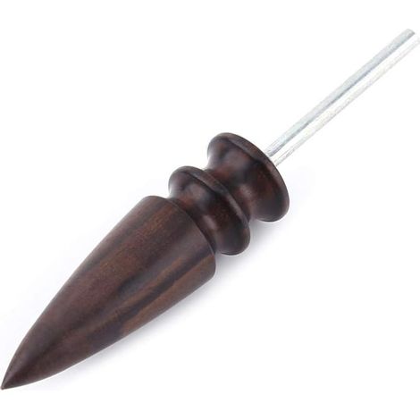Brunitore per pelle, lavorazione del legno, accessorio per lucidatura di pelle e legno nero, accessorio per lucidatura di pelle per utensili elettrici rotativi Dremel (S)