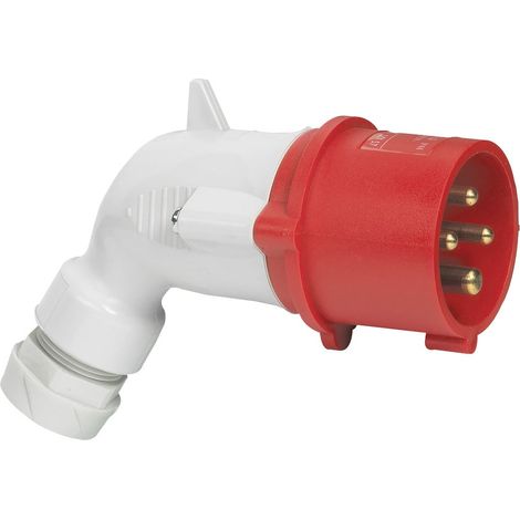 Spina mobile angolata P17 IP44 16A – 380V a 415V – 3P+T - LEG056457
