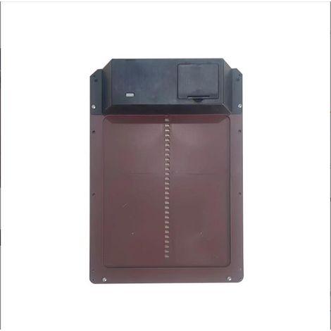 Kit de porte de poulailler automatique, porte de poulailler automatique alimentée par batterie avec minuterie et capteur de lumière, accessoires de poulailler (1/2)