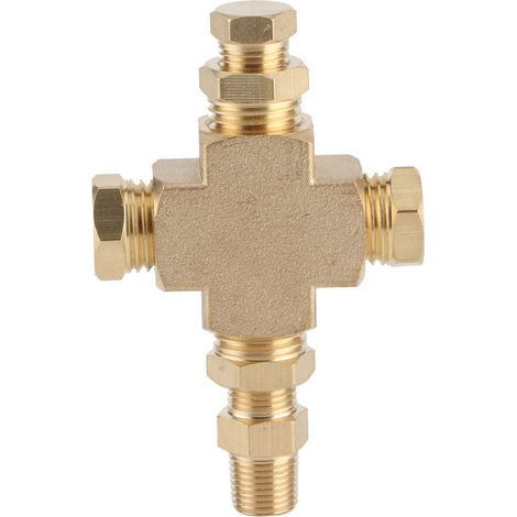 Adaptateur de capteur Distributeur Pression d'huile Température Connecteur 1/8in27 NPT 1/4in18 NPT. (1/4)