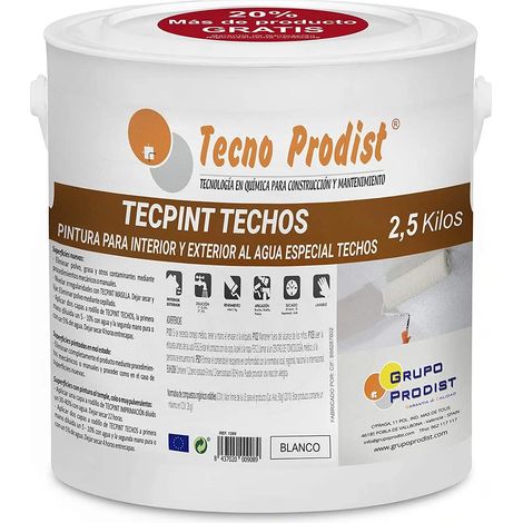 Tecno Prodist Tecpint Techos - Pintura para techos