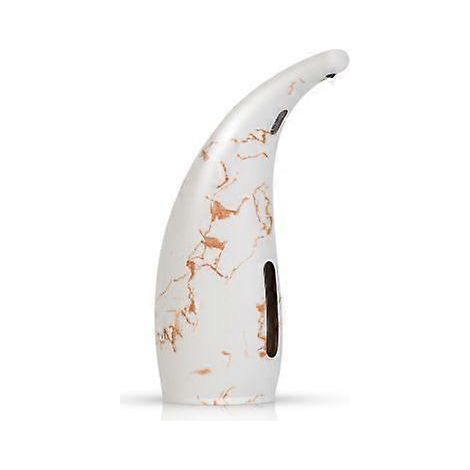 Distributeur automatique de savon liquide sans contact étanche à piles pour cuisine et salle de bain - Marbre clair (1/2)