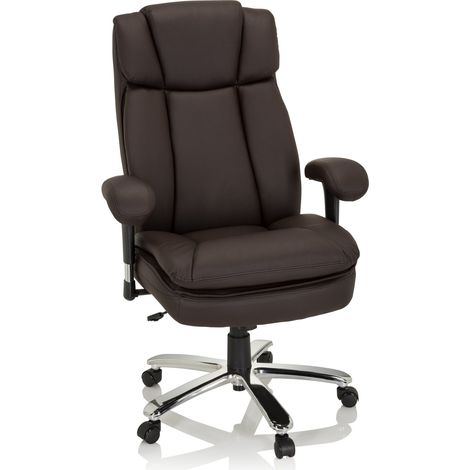 XXL Drehstuhl BUILDER XXL I dunkelbraun hjh OFFICE (1/5)