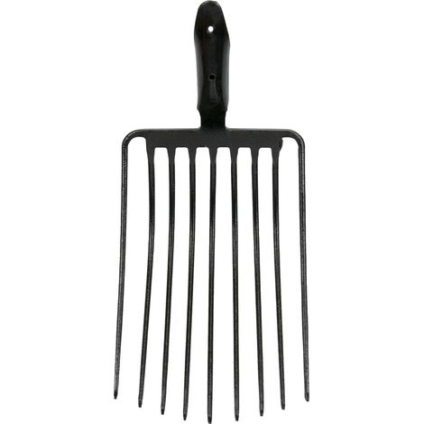 Tenedor de 9 puntas para coque y piedras, enrollado (1/3)