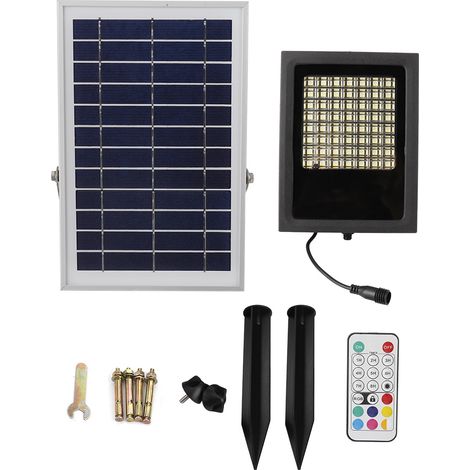 Lampada da giardino per cortile, prato, paesaggio, alimentata a energia solare, per esterni, con batteria al litio integrata, illuminazione a LED per esterni. (1/5)
