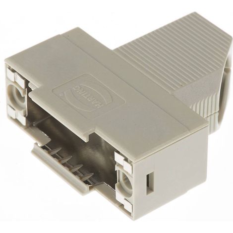 N/A 15 pôles HARTING 09670150573 matière plastique 45 ° gris 1 pc(s) (1/3)