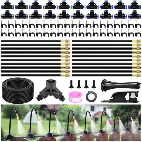 128Pièces Système d'irrigation Jardin, 38M Kit d'irrigation Goutte (1/5)