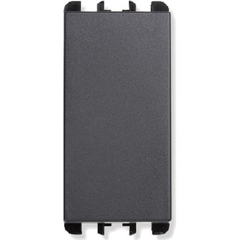 Pulsante 1P NO 10A antracite serie NOA