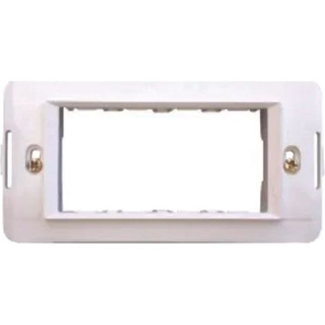 Supporto per placche 4 posti aqua - 4 posti - (7724.b)