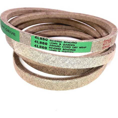 Courroie renforcée kevlar pour tondeuse 4L860