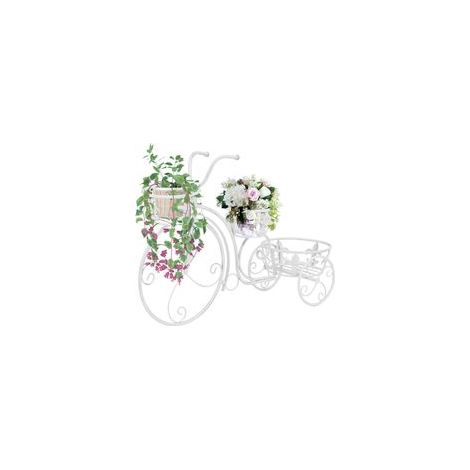 Vintage-Blumenständer in Fahrradform aus Metall - Crezuo