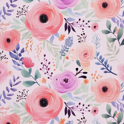 Tela decorativa para exteriores Oxford - Flores - DX2889 (1/5)